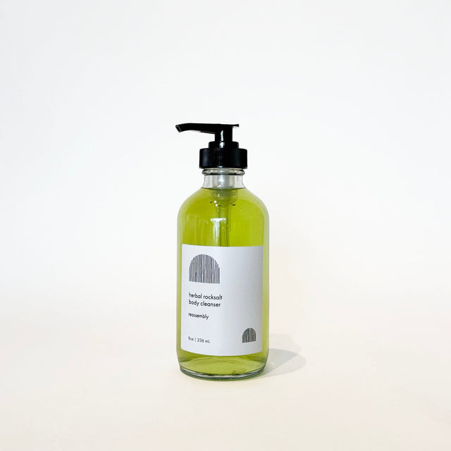 herbal rock salt body cleanser